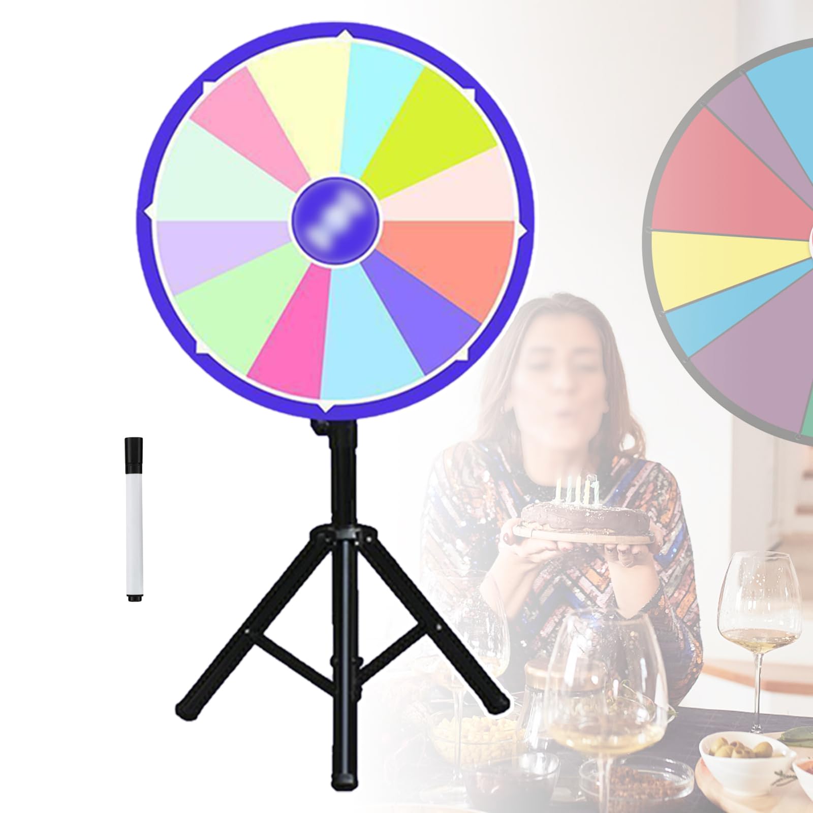 Jeu de plateau tournant réglable pour simplifier vos tirages au sort