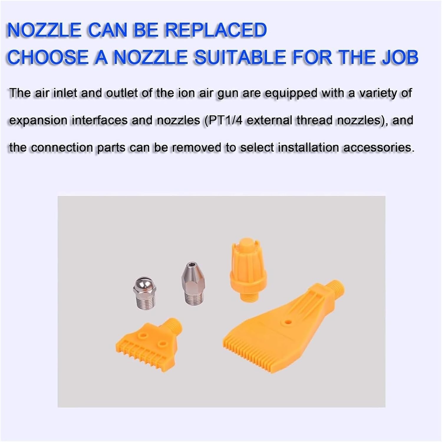 Lonizing Air Gun 6KV Antistatic Air Gun，Digital Display Adjustment, Gas-Electricity Synchronous Control, for Antistatic，≤1.0S Destaticization Speed