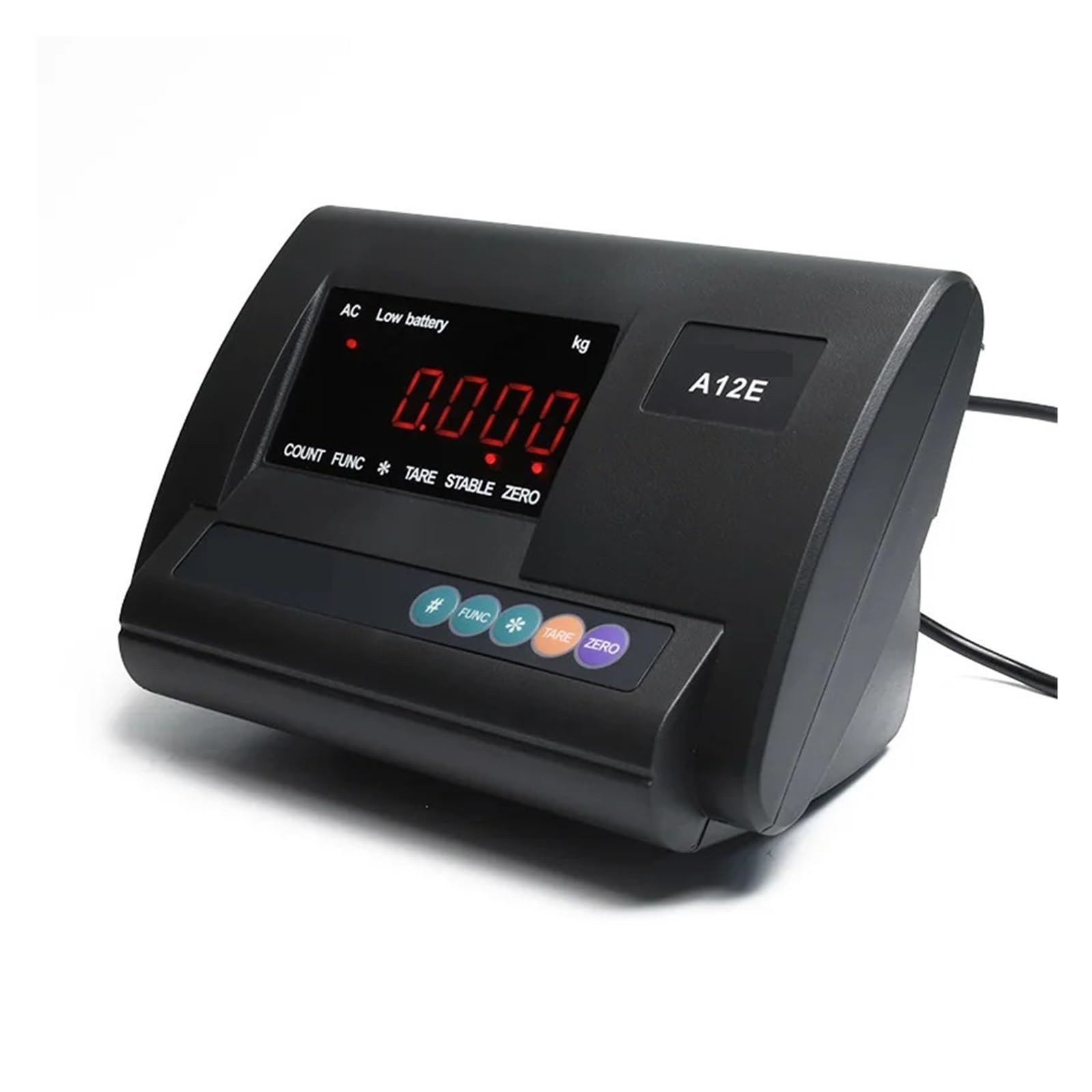 Waagenanzeige for elektronische Waagen A12 Wägezellen-Gewichtsanzeige mit LCD-Display Zuverlässige Daten