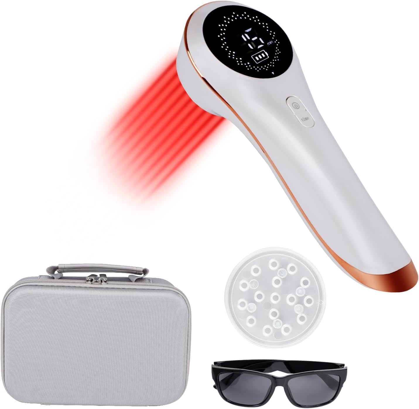 Cold Laser Therapy for Dogs, 5x810nm+11x660nm, Cold Laser for Horses, Veterinary Laser Therapy Machine, Pet Laser Therapy, Cold Laser Therapy Pain Relief Device for Animals Like Cats