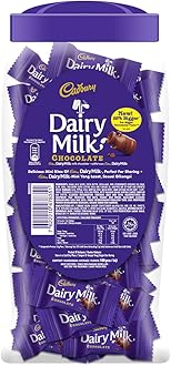 Dairy Milk Chocolates Jar 100 Pcs, 450 gram