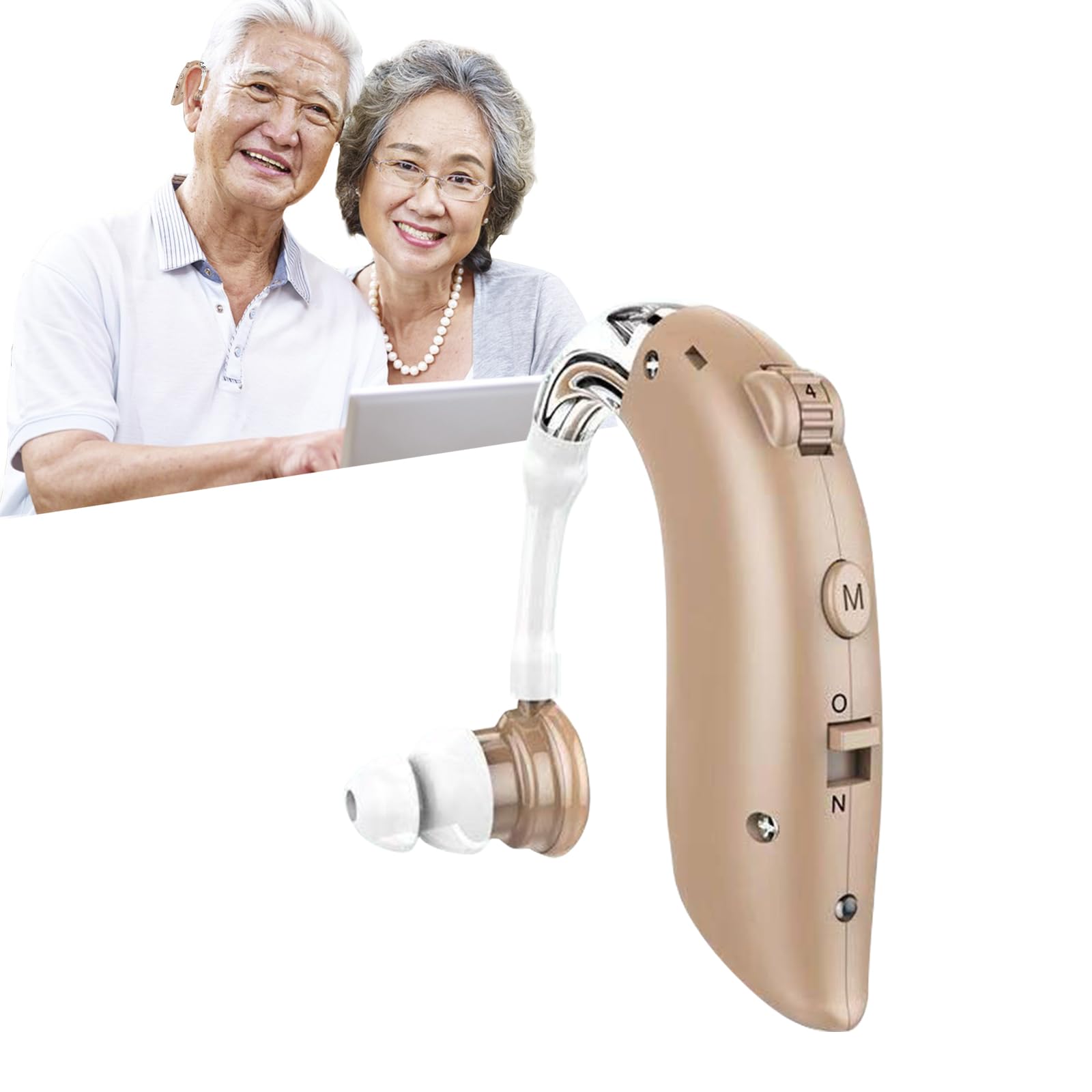 Amazon.co.jp: JAWUTU 集音器 しゅうおんき 高齢者 小型 両耳兼用 軽量 