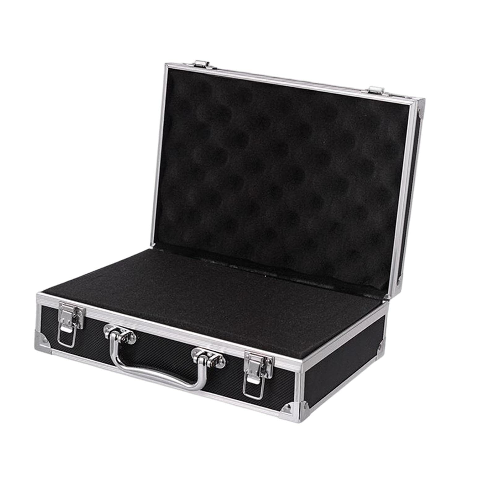 SECRET DESIRE Aluminum Alloy Carrying Case Lightweight Waterproof Briefcase Multipurpose Black Small Buckle-image-42