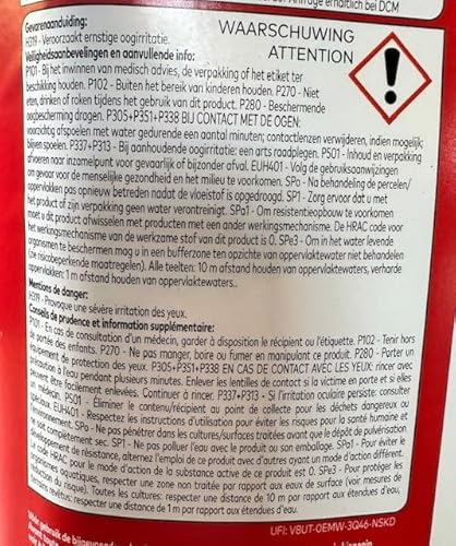DCM Anti-Onkruid & Anti-Mos - Total Concentraat 5L - 400 m² - Snelwerkend Onkruidmiddel voor Terrassen en Tuinen - Afbeelding 6