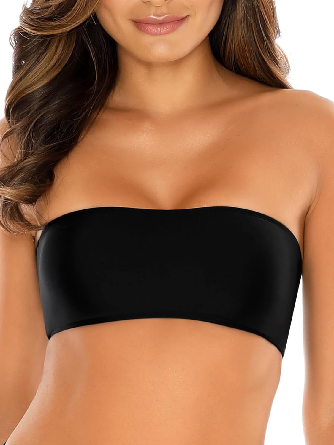 RELLECIGA Women's Bandeau Bikini Top