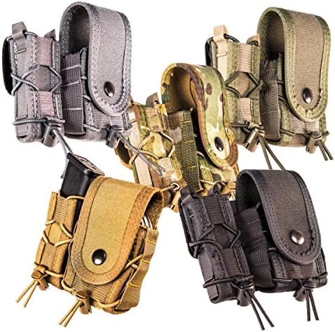 High Speed Gear Covered Belt Mount Leo Taco Pistol/Handcuff Taco Combo Pouch