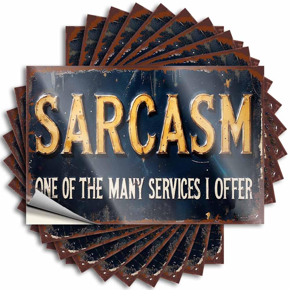 Decals New Vinyl Sticker | Sarcasm Quote Fuzzy for Bathroom Use(8X12CM)