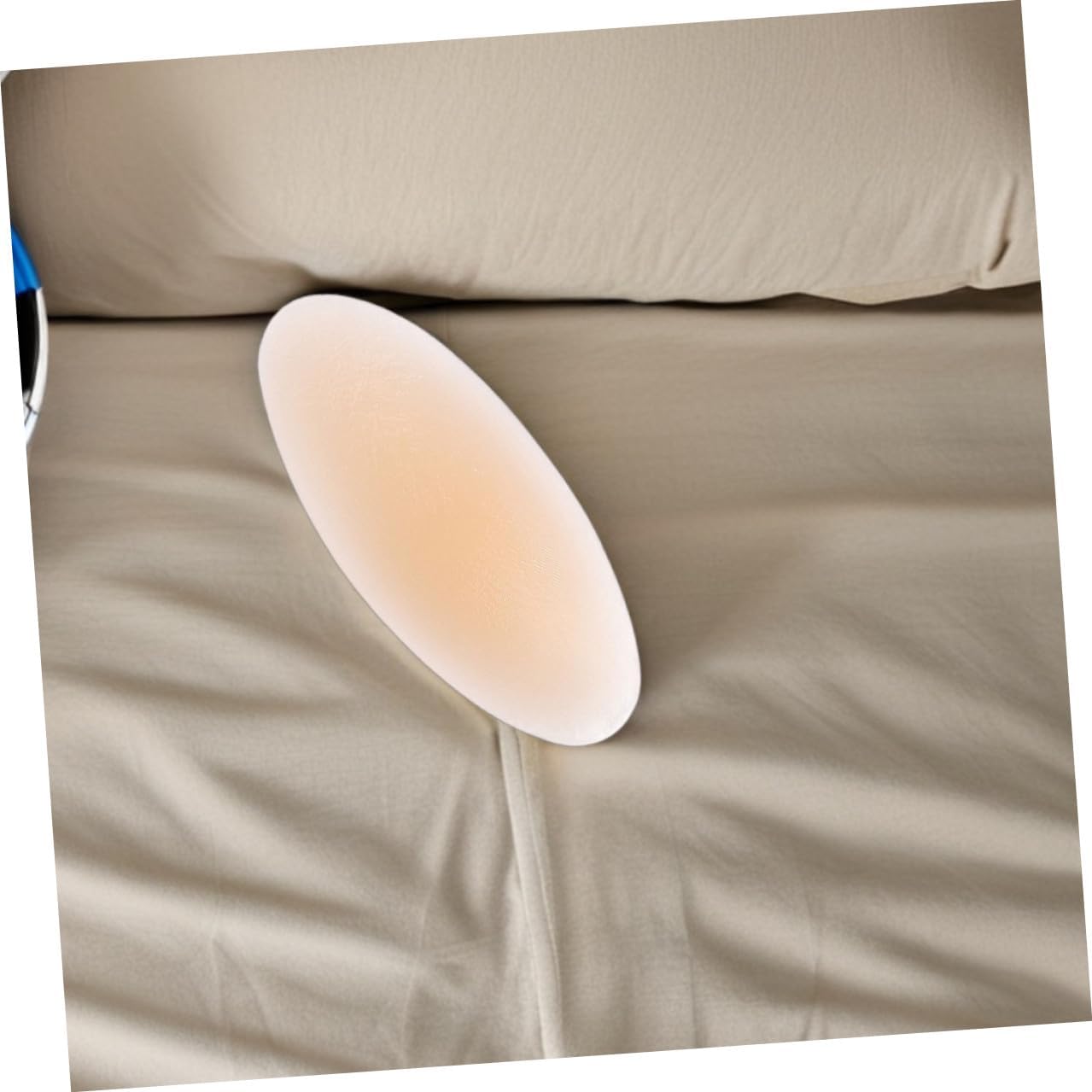 Luxshiny 2 Pairs Self-Adhesive Silicone Calf Pads for Men and Women, Skin-Friendly Breathable Leg Corrector Set, Soft Anti-Chafing Leg Shape Pads for Thigh and Calf Protection