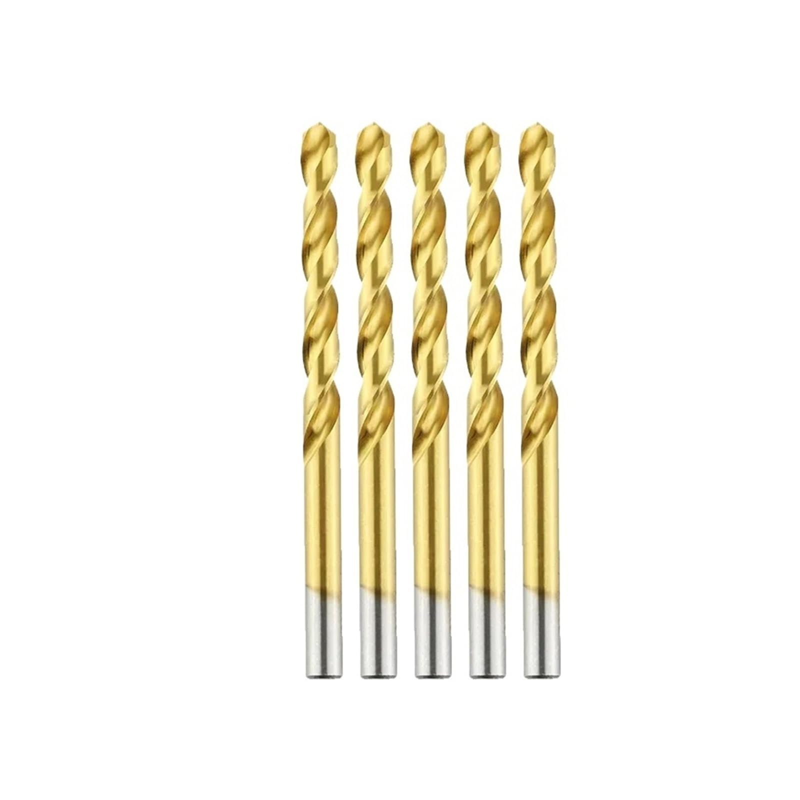 1/5/10PCS Cobalto Hss Speed ​​Steel Twist Punta da trapano Titanio Qualità di perforazione 6542 Set strumenti in acciaio inossidabile