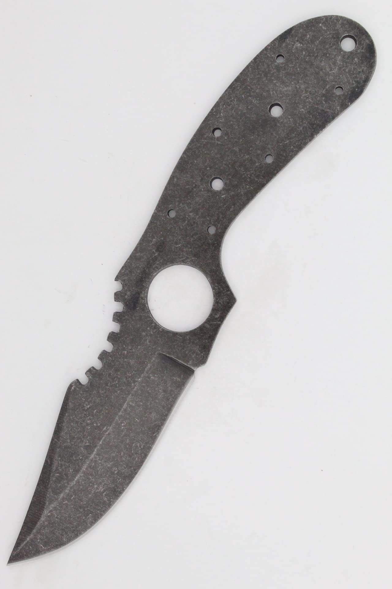 Yukon Skinner - S183 Knife Making Blade Blank - Hunting/Fishing/Camping (SW183 Stonewashed)