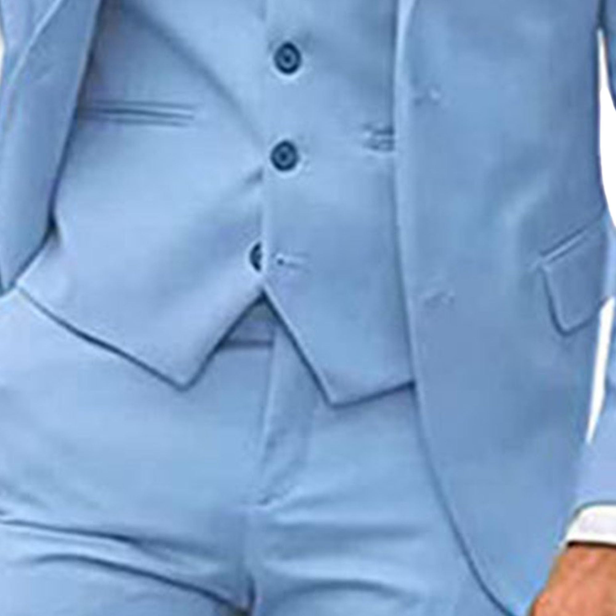 Herren 3 Stück Casual Tuxedo Anzüge Kerbe Revers Slim Business Anzug Set Hochzeit Prom Party Blazer Jacke Weste Hose