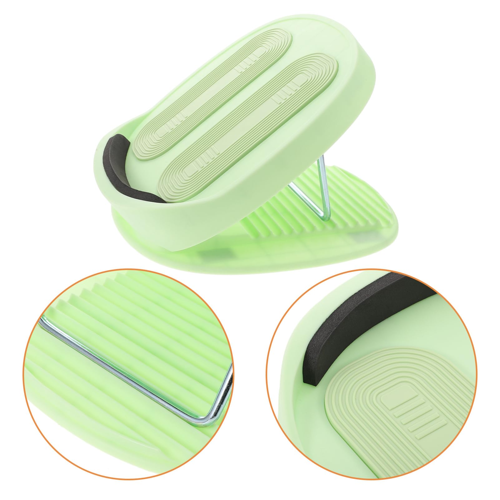 Tabla Inclinada para Pantorrillas de 15 Niveles Verde Plegable