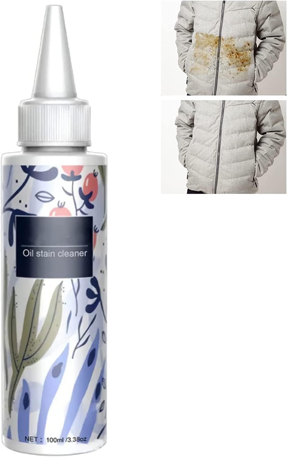 100ML Nml Stain Remover for Clothes, Garment Stubborn Stain Cleaner Oil