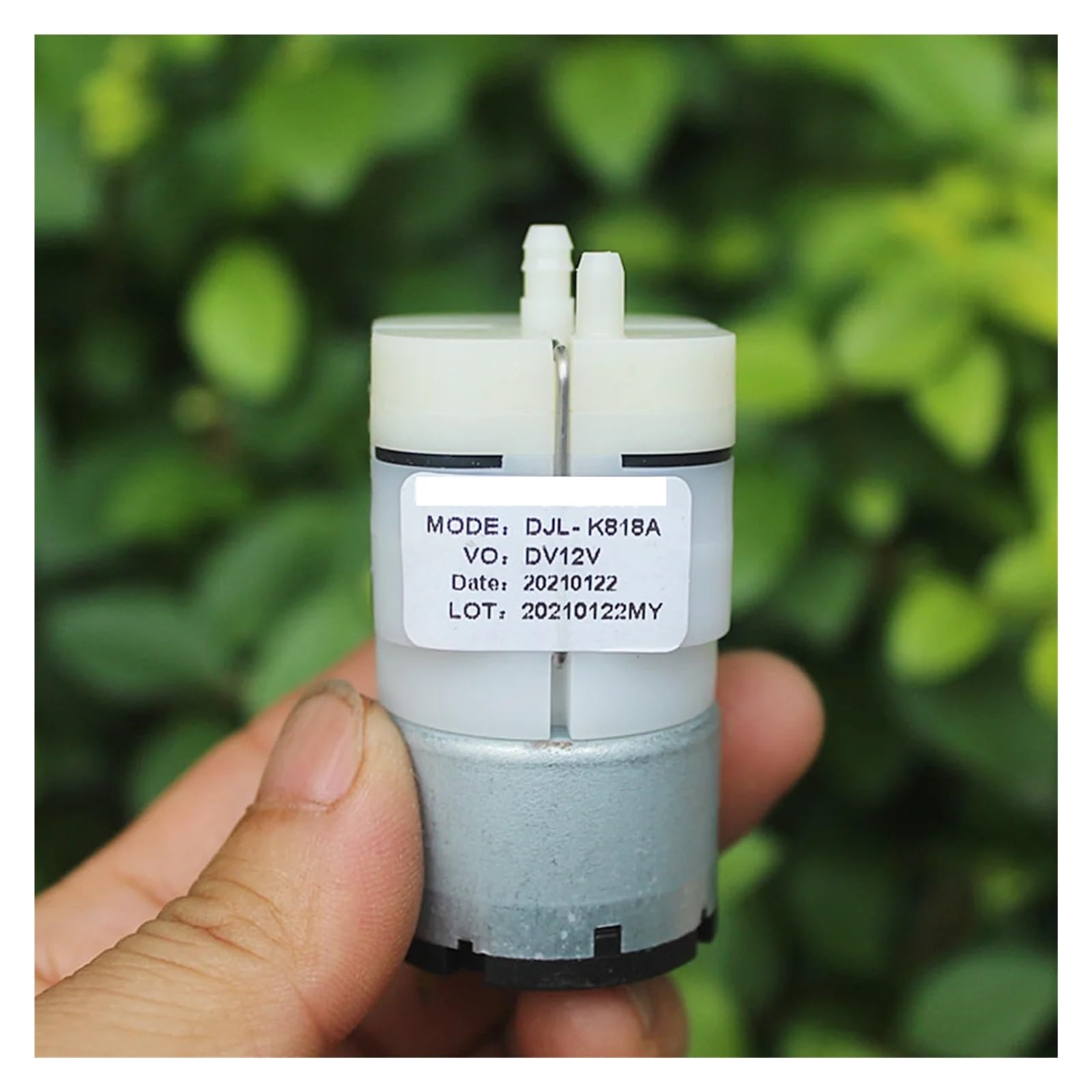 VUQLDHAYZ 520 Air Pump DC 12V 3.8L/min Vacuum Pump Diaphragm Pump Large Volume Aquarium Booster Air Inflation