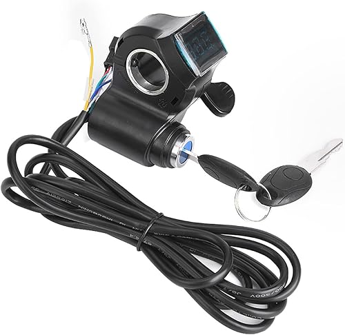 Disyuntor del voltaje de la batería de Digitaces de la pantalla LCD del acelerador del pulgar para el vehículo eléctrico