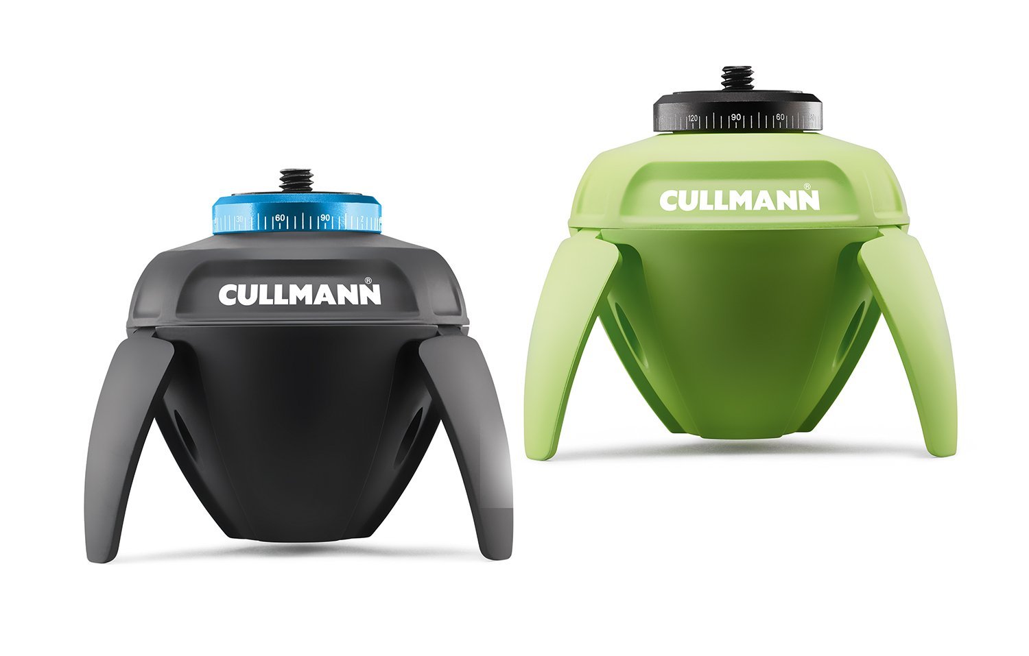 Cullmann 50221 SMARTpano 360 elektroniczna głowica panoramiczna z pilotem na podczerwień do aparatu/smartfona, zielona