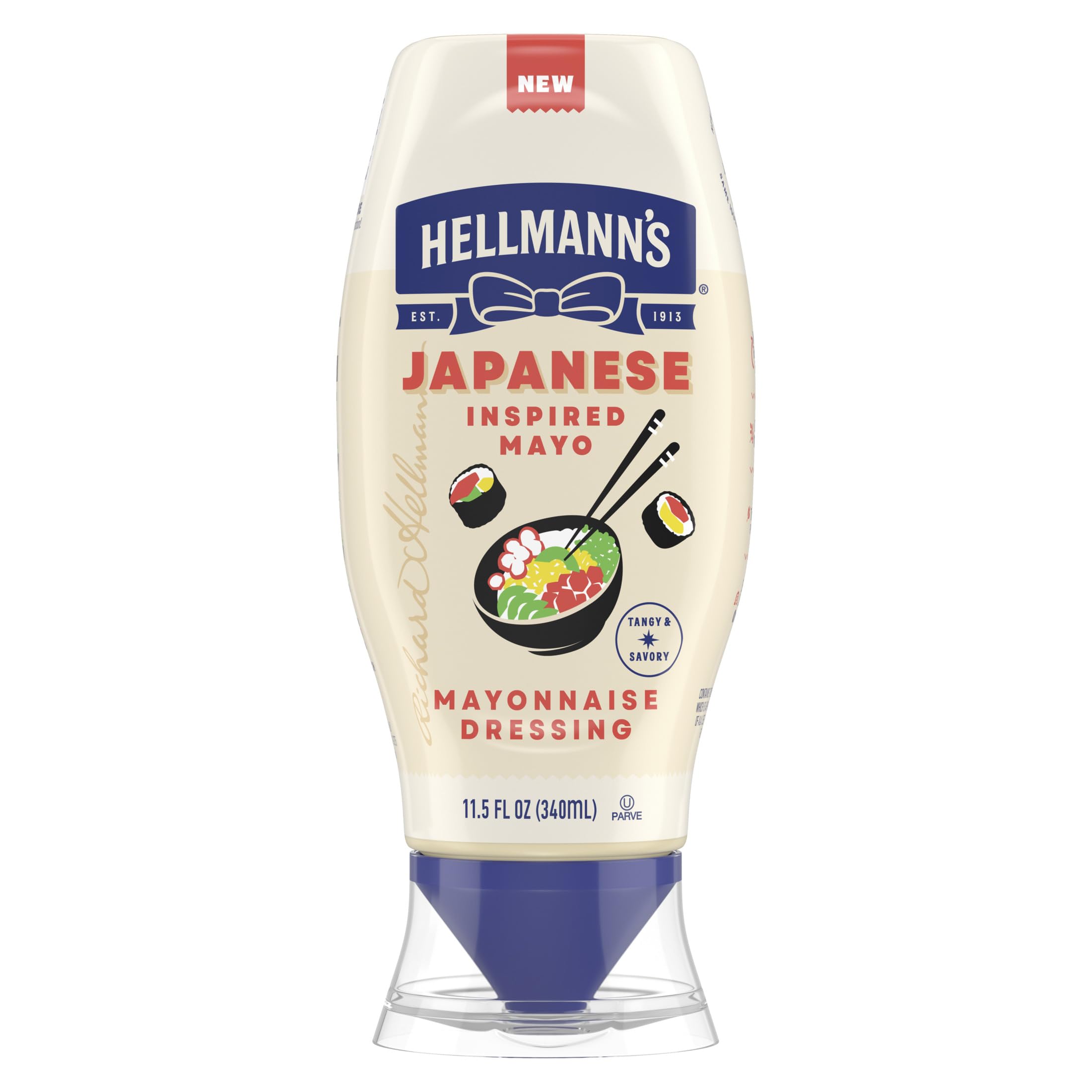 Amazon.com : Hellmann's Japanese-Inspired Mayo 11.5 oz, Tangy