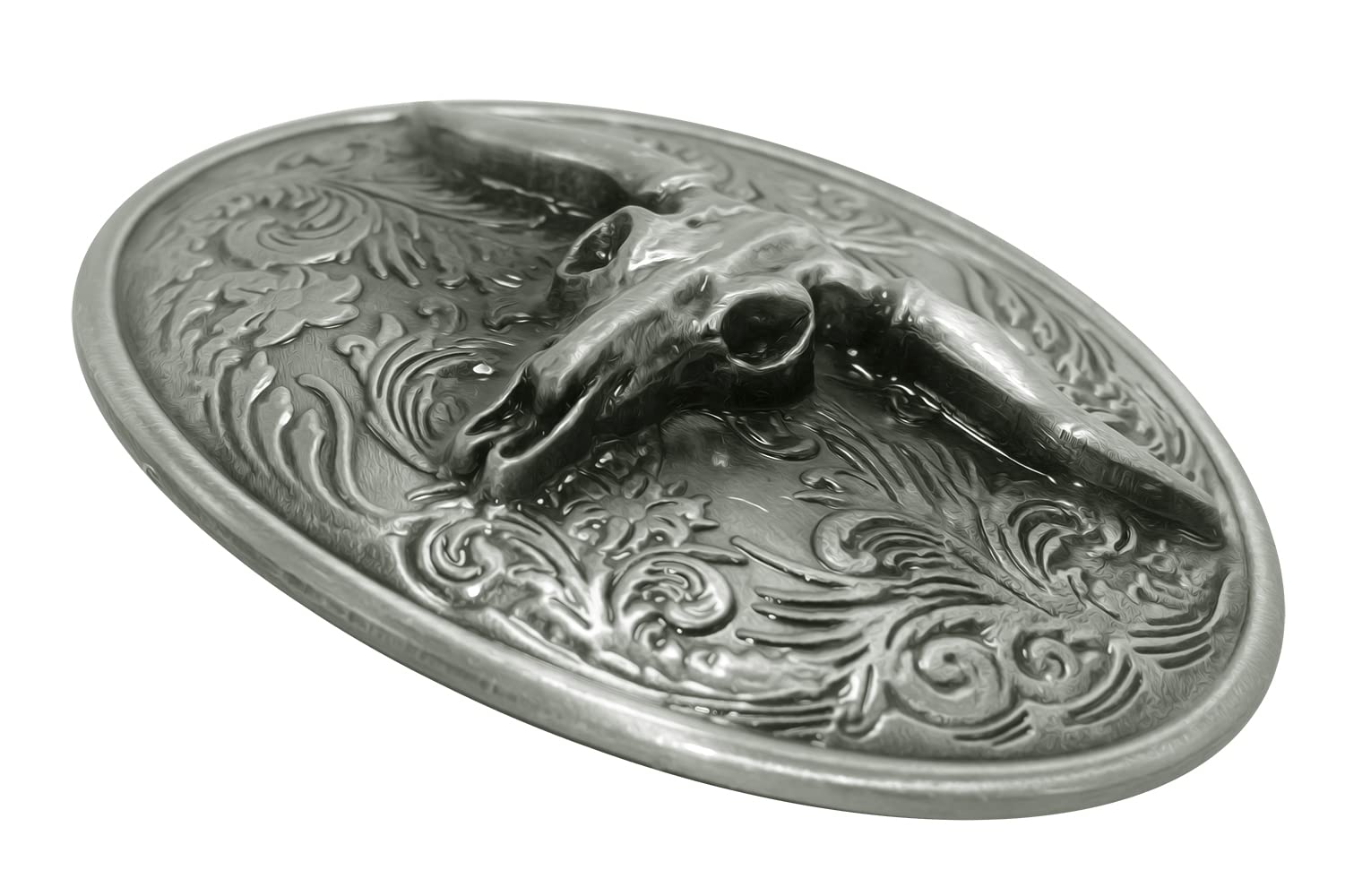 Hebillas de cinturón de fantasma esqueleto pirata diseño vaquero estilo