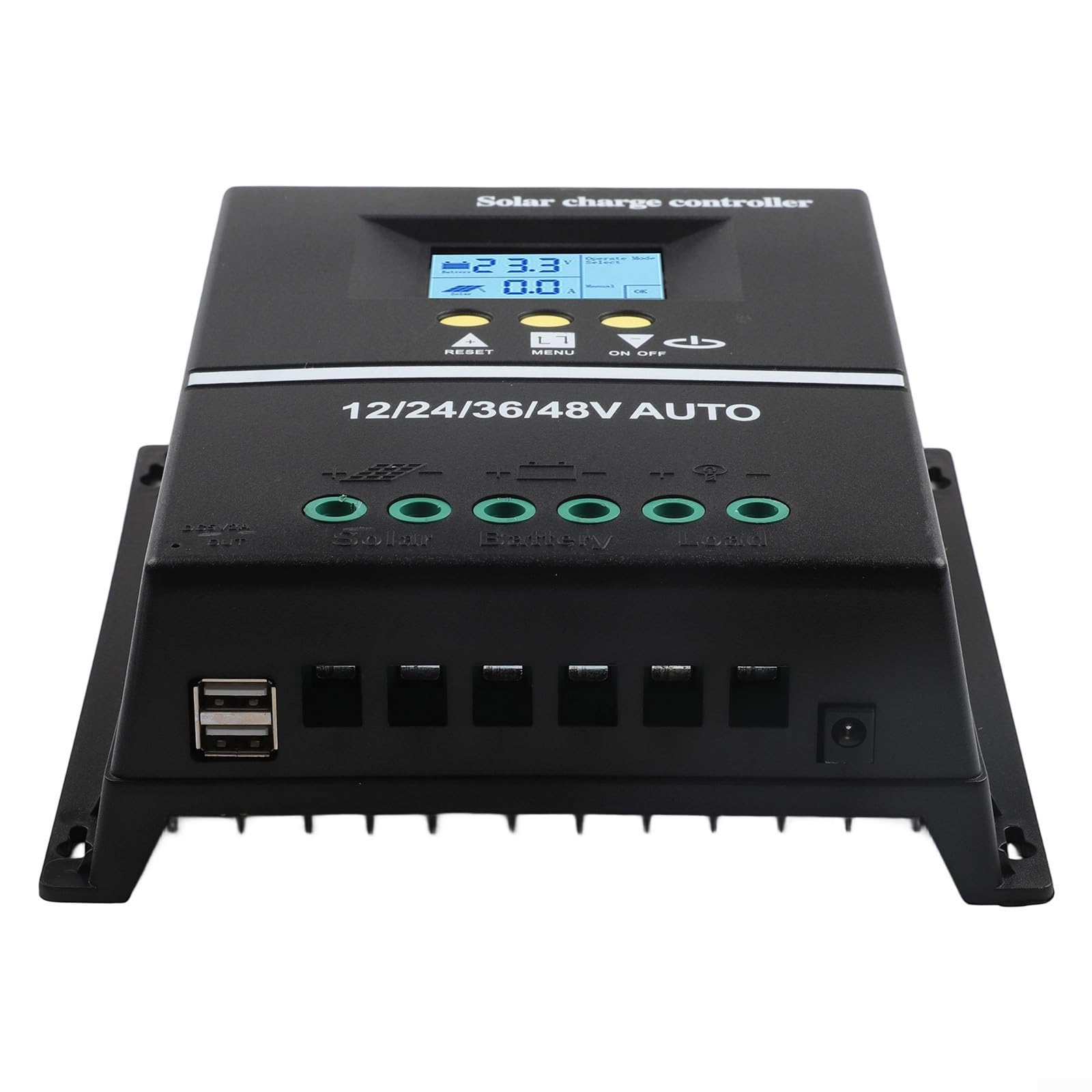 Zoegneer MPPT Regolatore di Carica Solare 200A Display LCD Regolatore Della Batteria Con Doppia Porta USB Pannello Solare Regolatore di Carica Per 12V 24V 36V 48V Sistema di Batteria