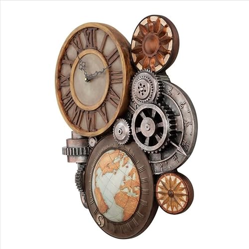 Design Toscano Gears Of Time Clock: Large #TOP3