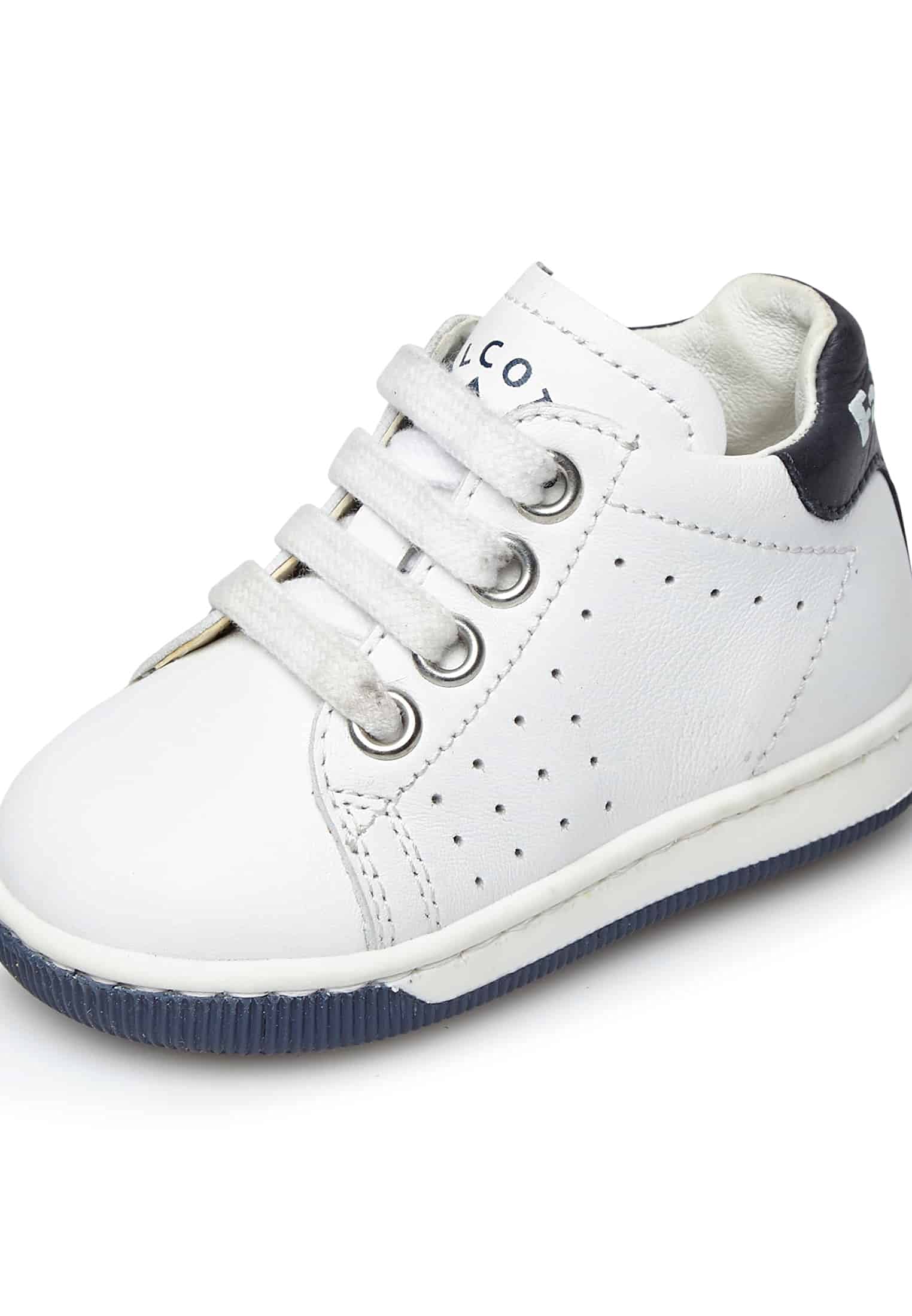 Falcotto Sneakers Stringate in Pelle Bicolore