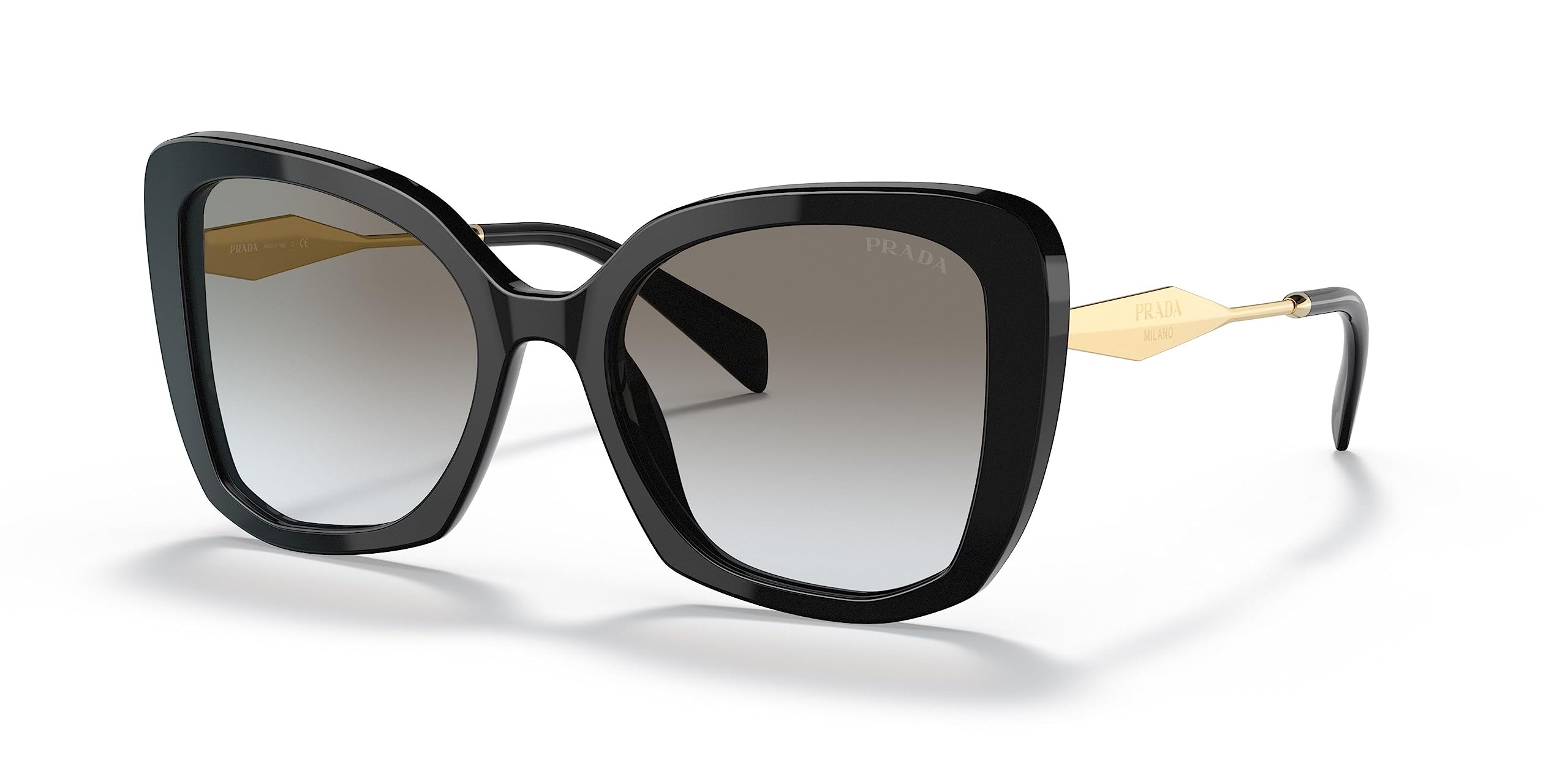 Prada Fashion Grey Gradient Pr03ys Black Small