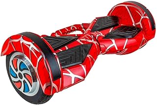 لوح توازن هوفر سمارت مع بلوتوث بتصميم سبايدر مان الاحمر، 8 بوصة، A3-AL8