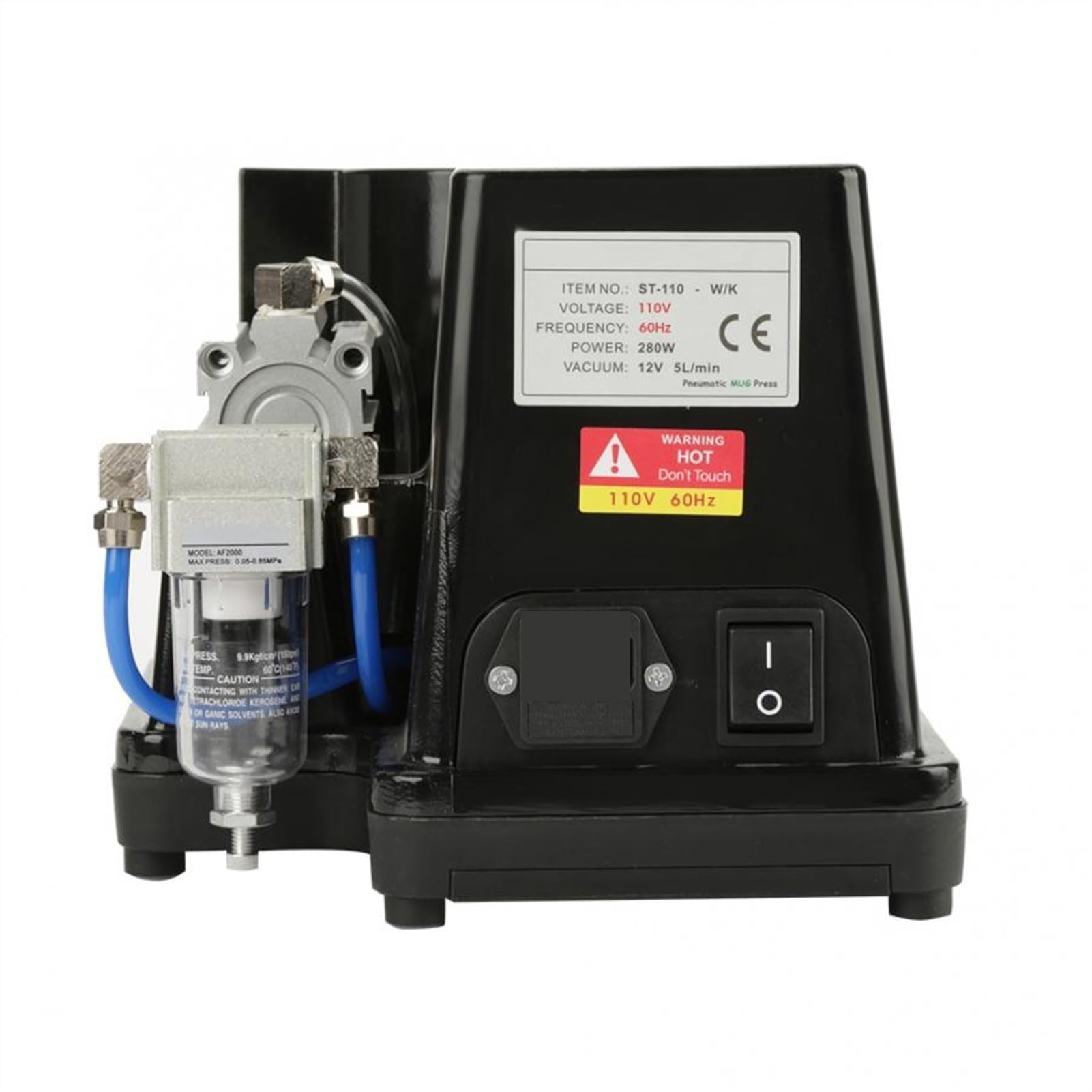 Prensa térmica Máquina de prensa de calor MUYUMÁTICA AUTO TAZA TRANSFERENCIA SUBLIMACIÓN ST110 con excelente precisión