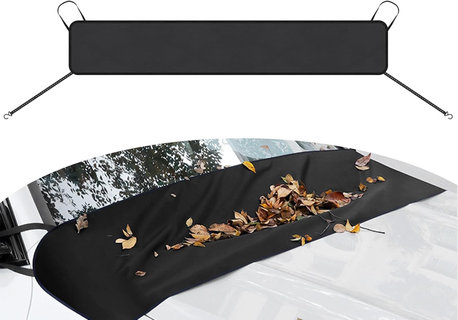HANBAOLIMIN Windshield Cowl Cover for BMW i5 G61 Touring/Kombi 2024-2025, Car Wiper Protective Mat Anti Leaves Debris Catch Pad Exterior Auto Mesh Screen Accessories