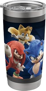 Sonic the Hedgehog 3 - Heroes Stainless Steel Insulated Tumbler