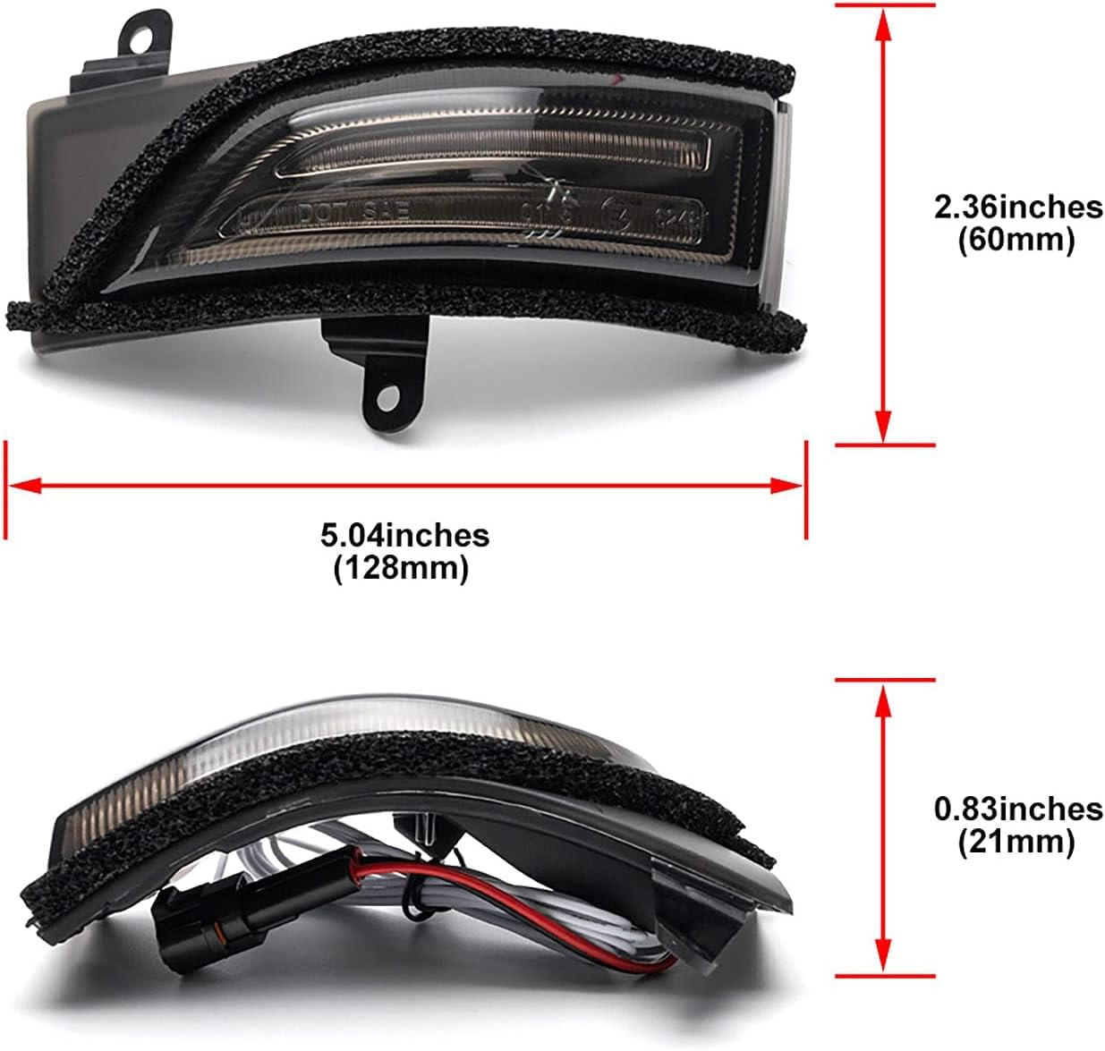 Amazon | hotimp® シーケンシャル ウインカー LED 流れる ドアミラー