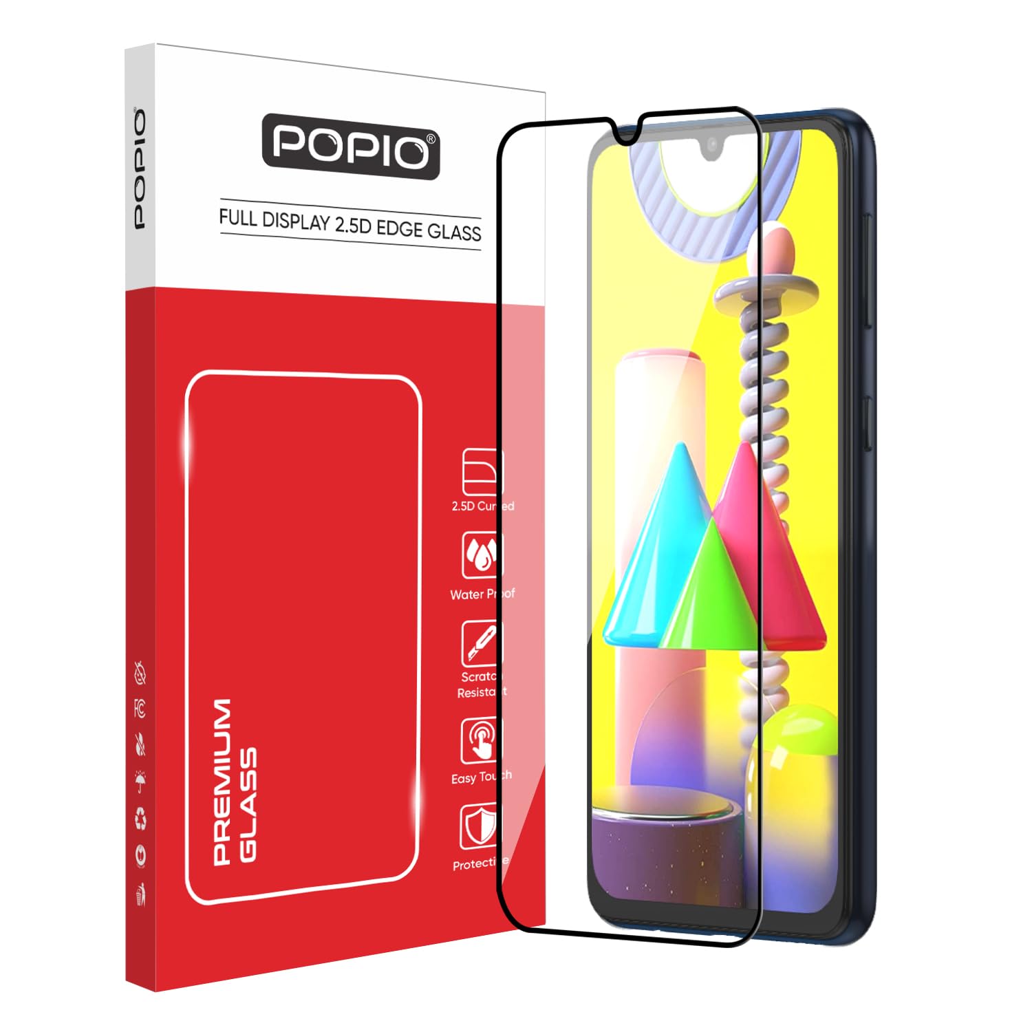 Samsung Galaxy M30 (Clear) · Black