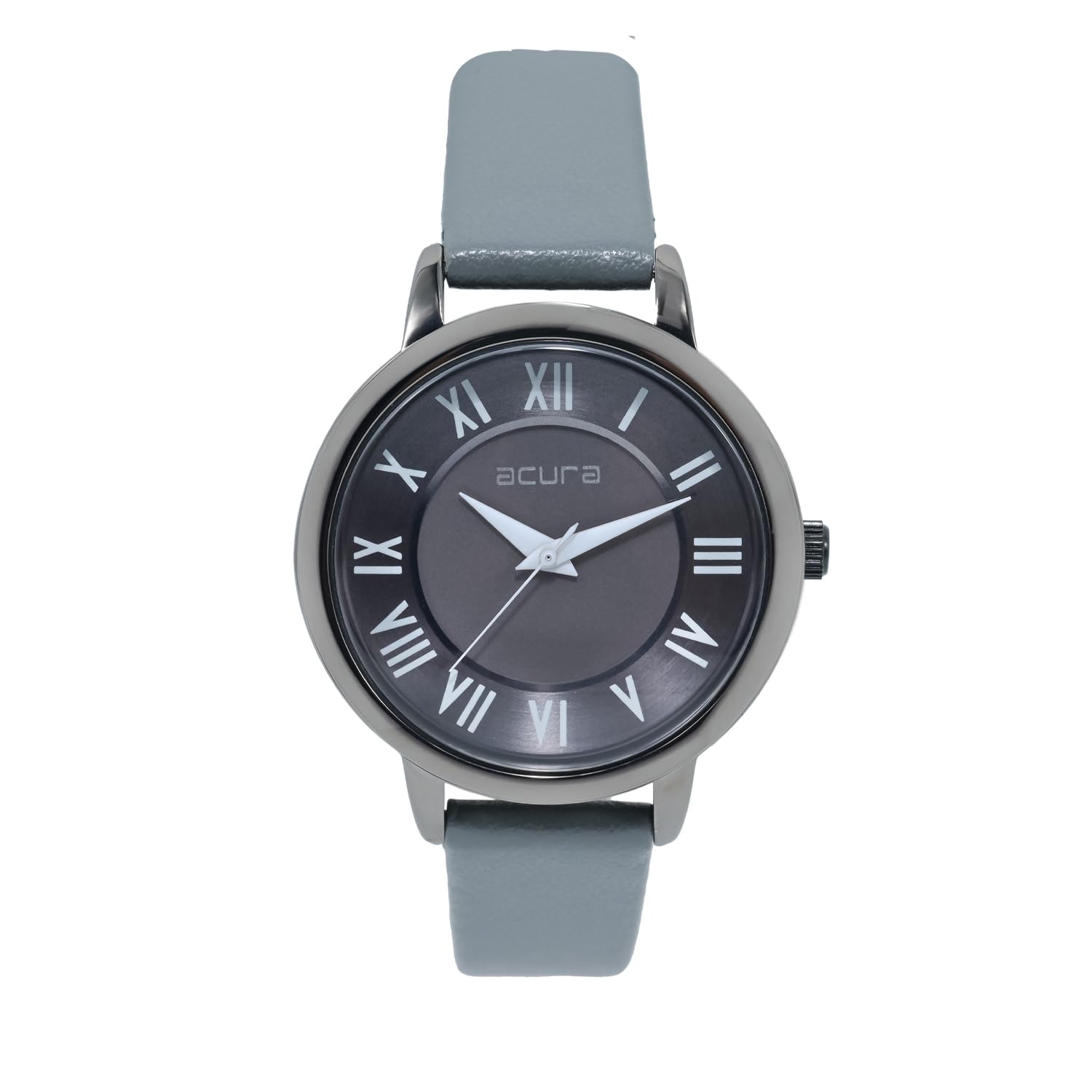 Acura Analog Watch for Women Classy, Elegant, Stylish,Leather Textured Grey Dial coupled with a Grey Leather Strap (B0C7W3W18L) Amazon Price History, Amazon Price Tracker