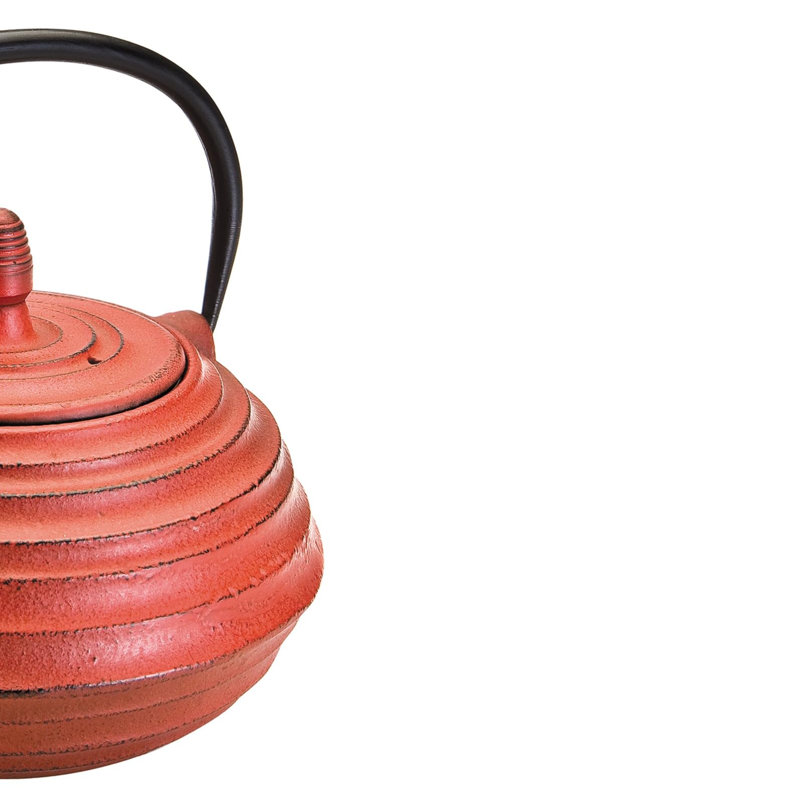 Ibili - Théière en Fonte Ceylan, 0,7 Litre, Intérieur Émaillé, Compatible avec les Plaques à Induction