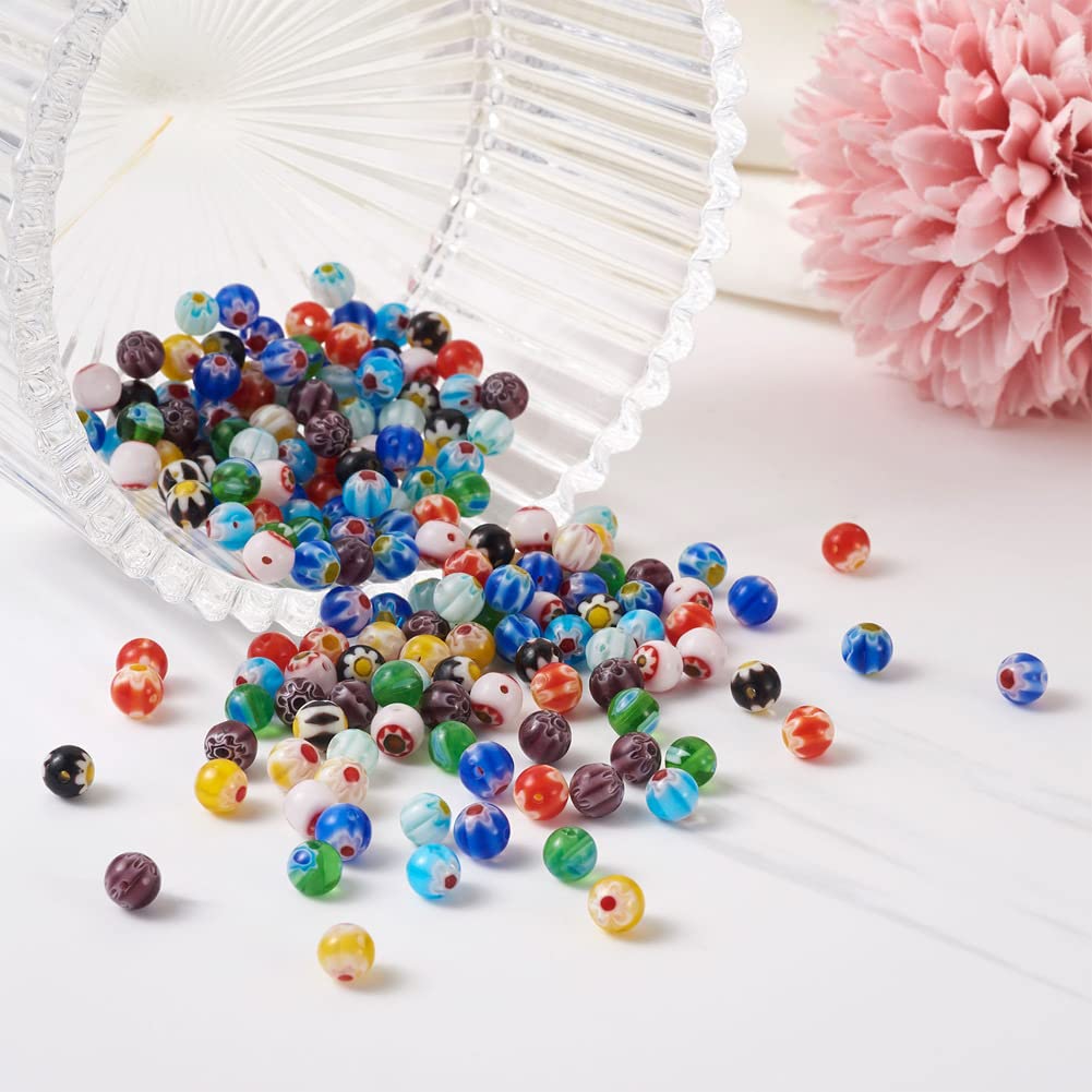 Perline rotonde in acrilico, 6 mm, 8 mm, 10 mm, 12 mm, 14 mm, 16 mm, 18