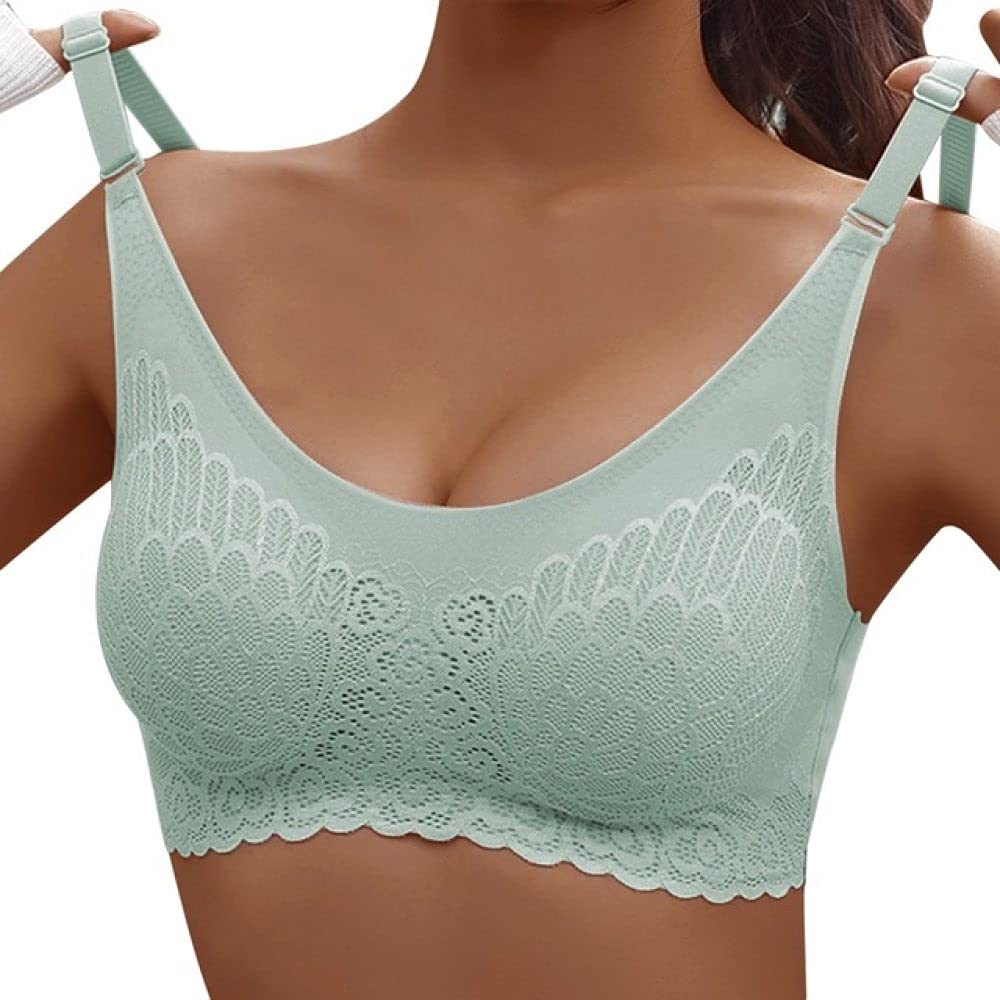 ,Biustonosz sportowy dla kobiet,Biustonosz sportowy Kobiety Topy fitness Bezszwowy biustonosz do jogi Koronkowy, oddychający biustonosz Biustonosz push-up Solid Gym Running Crop Top Sportswear,StyleC