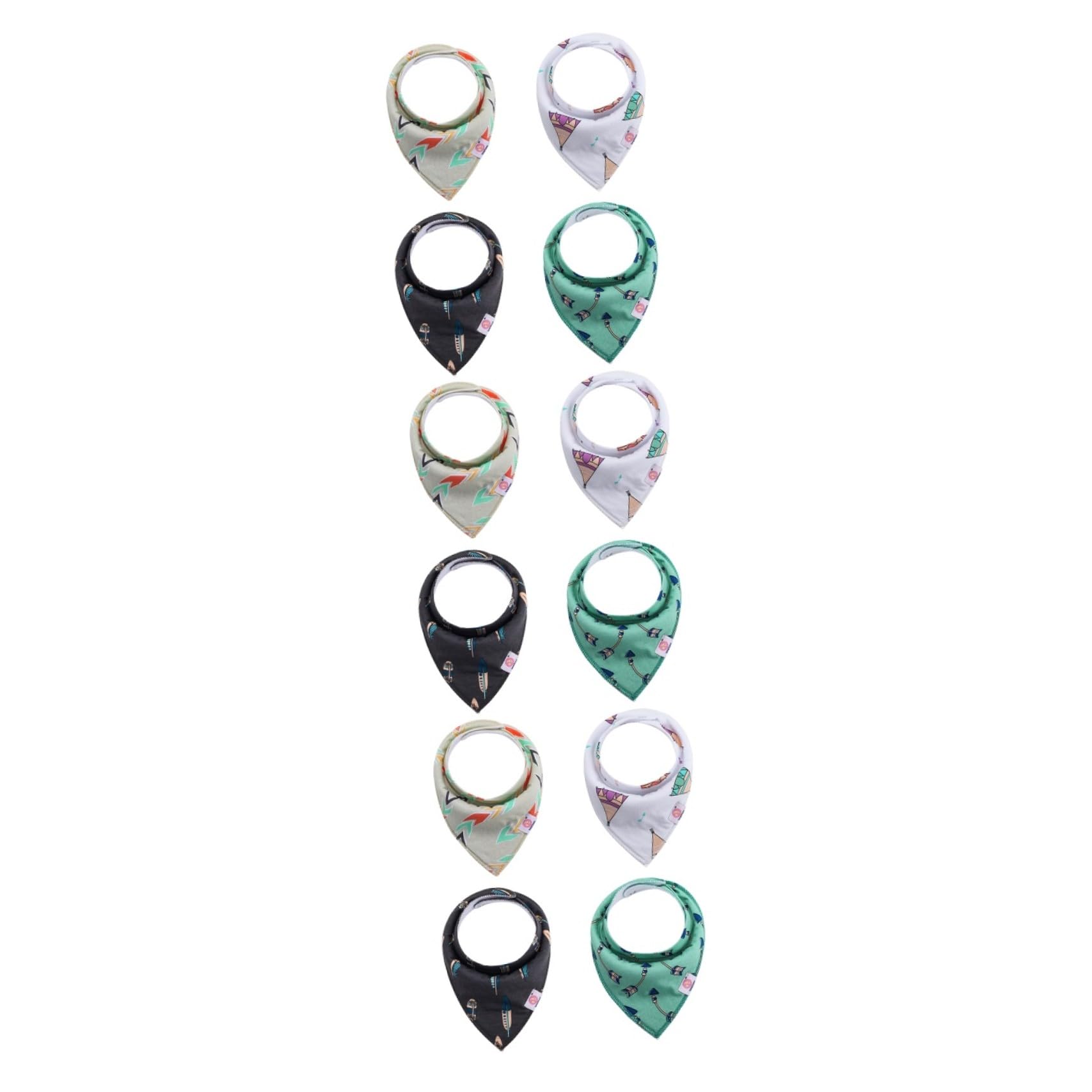 Toyvian 4 Pièces Bavoirs Pour Bébé Nourrissons Bavoirs Bébé r Salive Serviette Enfants r Salive r Alimentation r Coton Offre Enfants Repas r