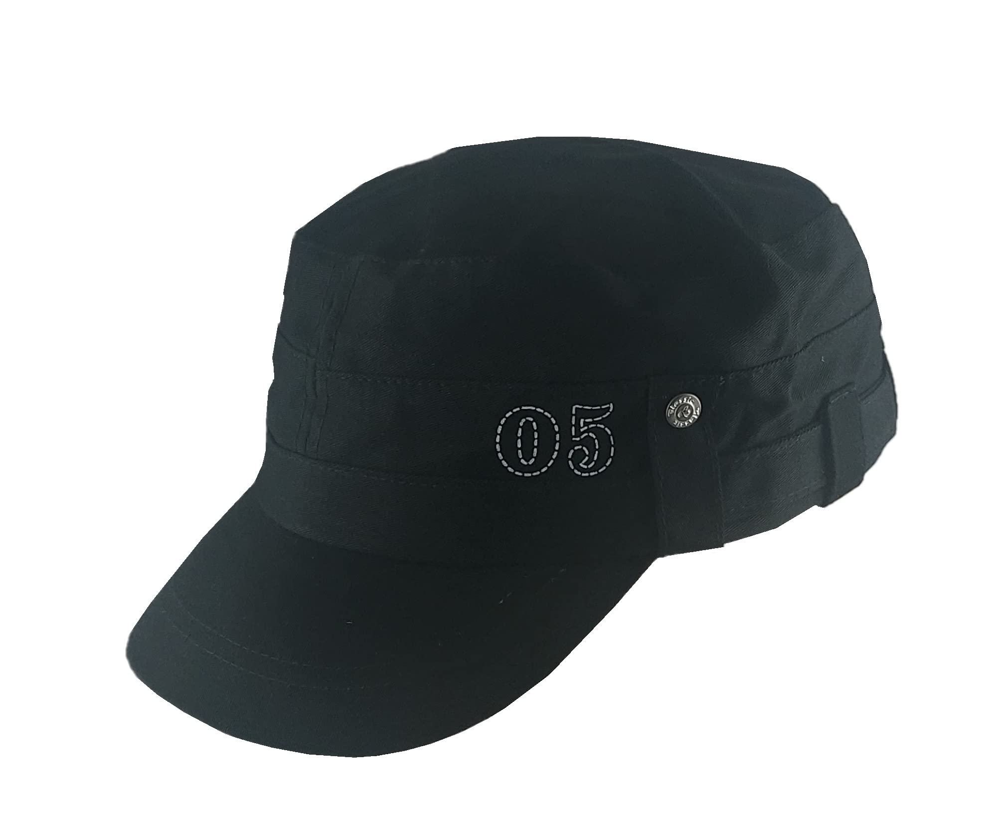 atabz Captain Plain Black Short Men Caps & Hats for Running,Gym,Cricket,Baseball caps & Hats Stylish Flat caps-picture-21