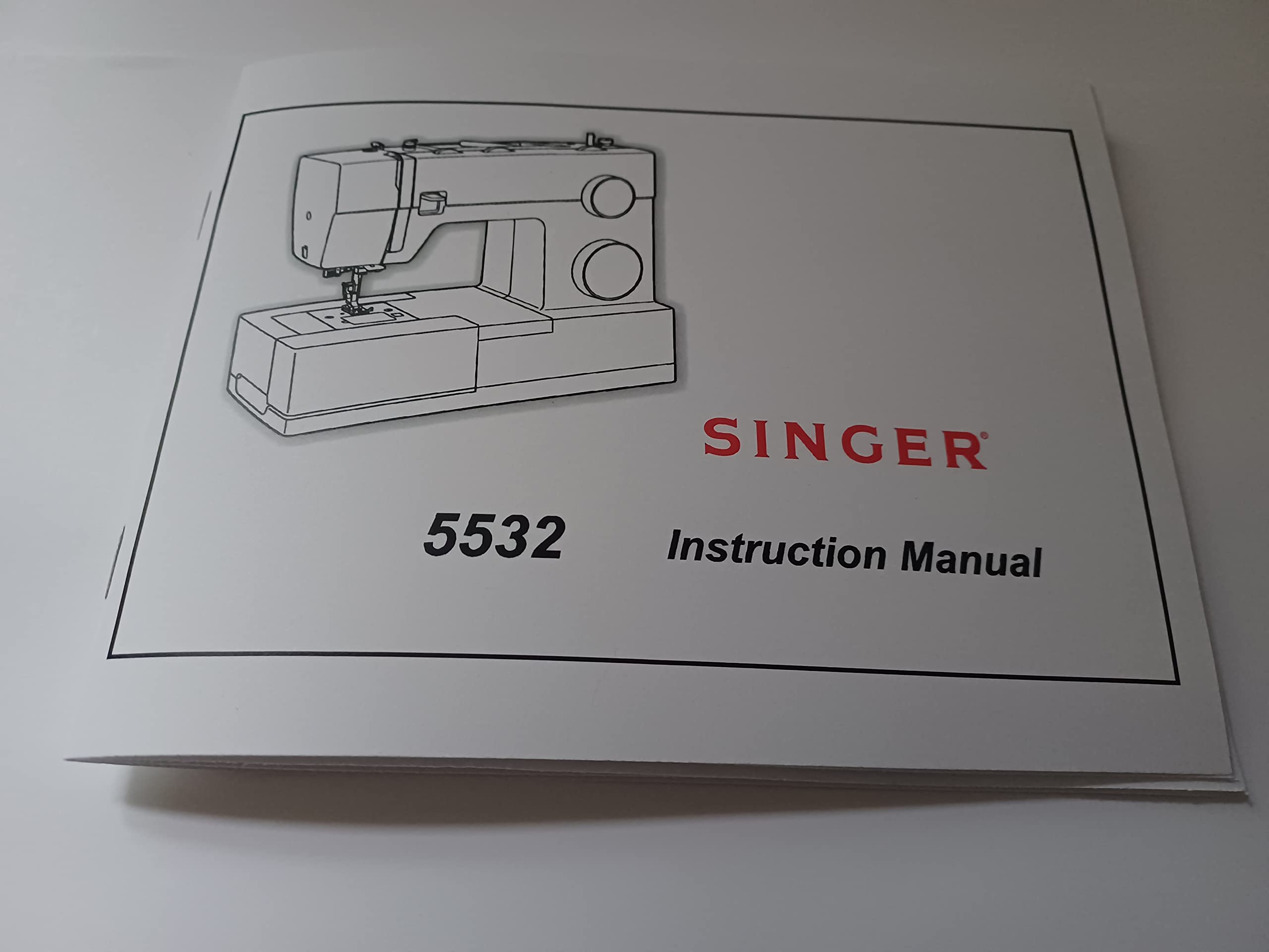 Singer 5532 User Manual (Reproduction)