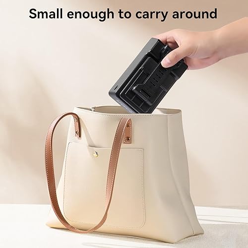 Miniatura 8 de Regalos para hombres y mujeres - Soporte para teléfono celular con altavoz Bluetooth, soporte para teléfono con cargador (5000 mAh), sonido