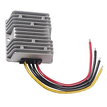 Diitao DC 24V Step Down to DC 12V 30A 360W DC DC Converter Regulator Waterproof Buck Transformer Power Supply Module for Golf cart Club car (24V to 12V 30A)