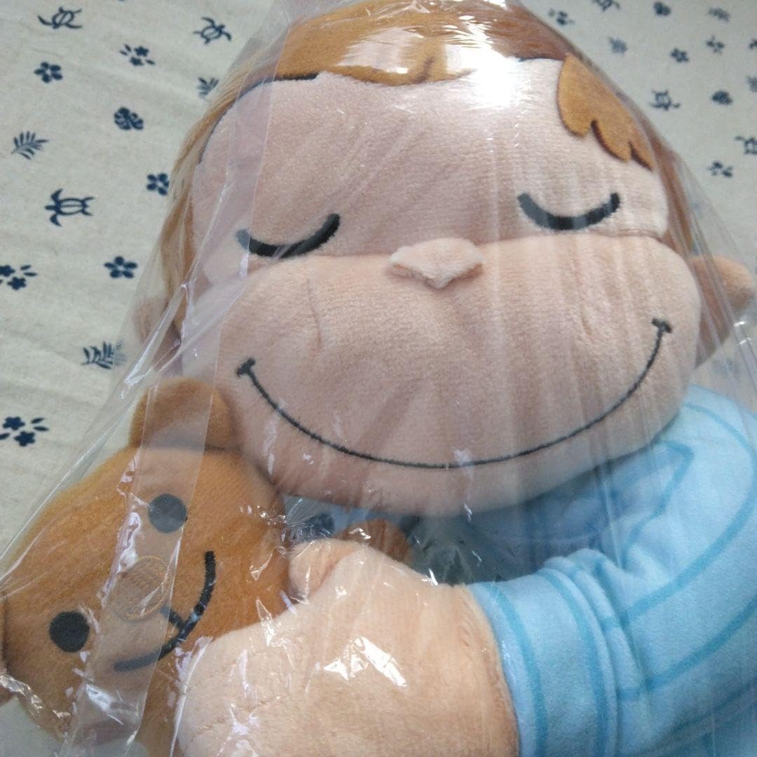 Amazon.co.jp: 390 おさるのジョージ Lぬいぐるみ にっこりねんね