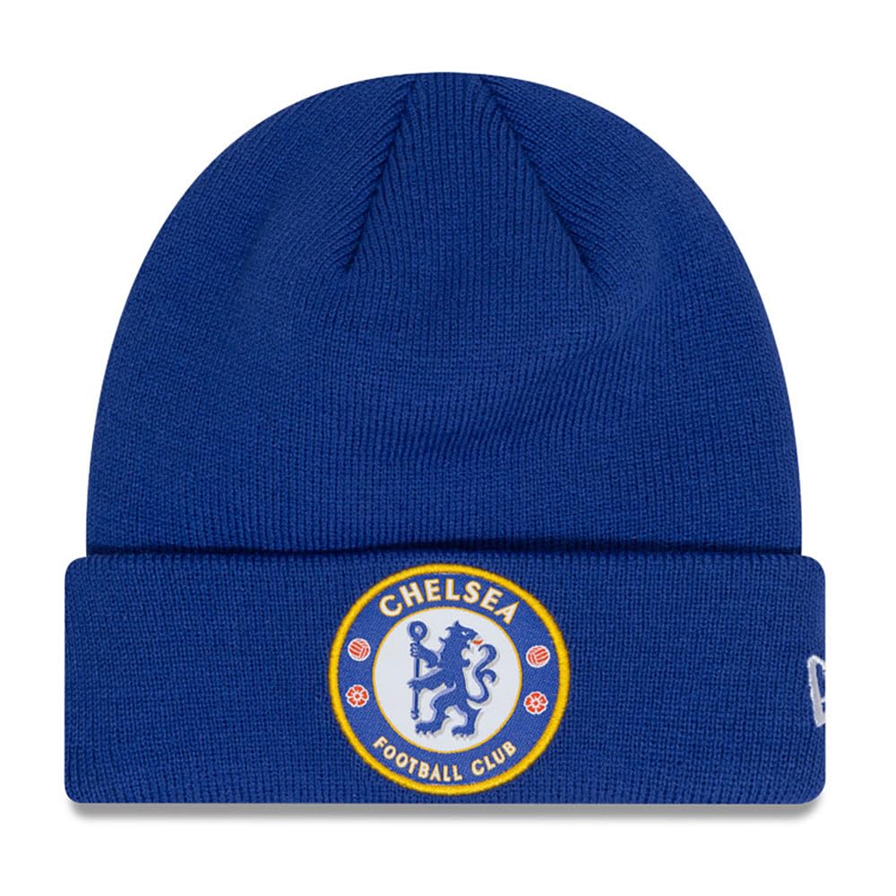 New Era Winter Beanie - Cuff FC Chelsea Lion Crest Royal
