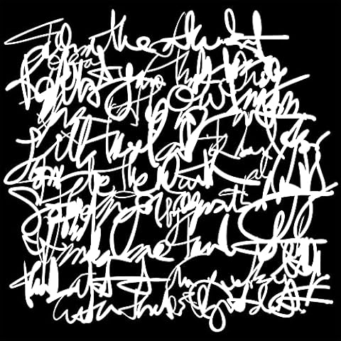 Crafter's Workshop Template 12"X12"-Messy Writing Cover