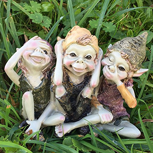 Perché non regalarli a un amante del giardino con le dita verdi? Statuetta colorata, divertente e conveniente