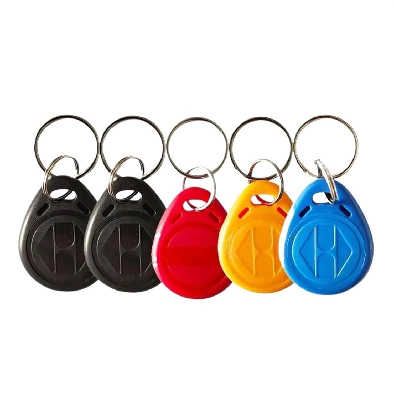 100Pcs S50 Card 13.56 MHz for MF M1 Access Control Tag RFID Key Fob NFC Tags IC for Elevator, UID Sector 0 Block 0 unchangeable(Sky Blue)