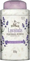 Memphis Talco Perfumado Lavanda De 100G Perfumaria