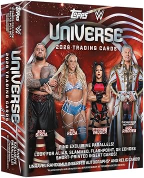 2026 Topps Universe WWE - Factory Sealed - Mega Box