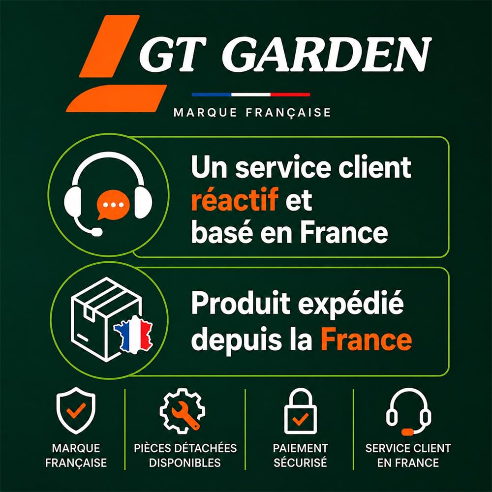 GT GARDEN Pompe de bassin 140 W - Débit max 16000 litres/heure