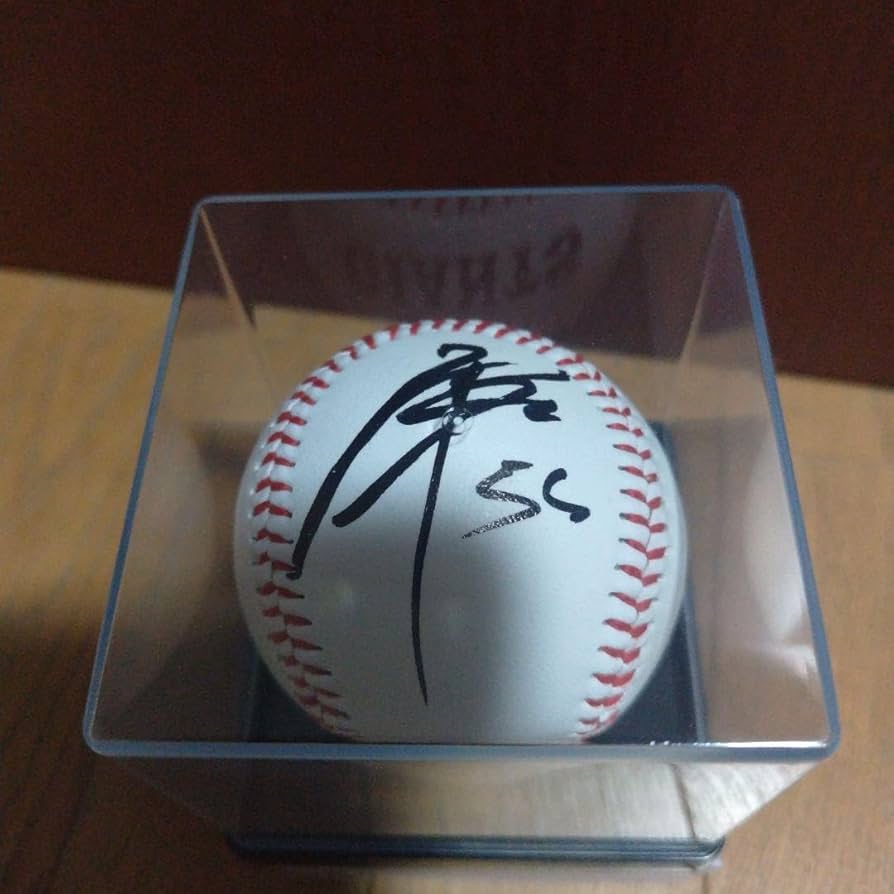 秋広優人 読売ジャイアンツ 球団ロゴ入り 直筆サインボール (ケース付き) 秋広優人 読売ジャイアンツ 球団ロゴ入り 直筆サインボール